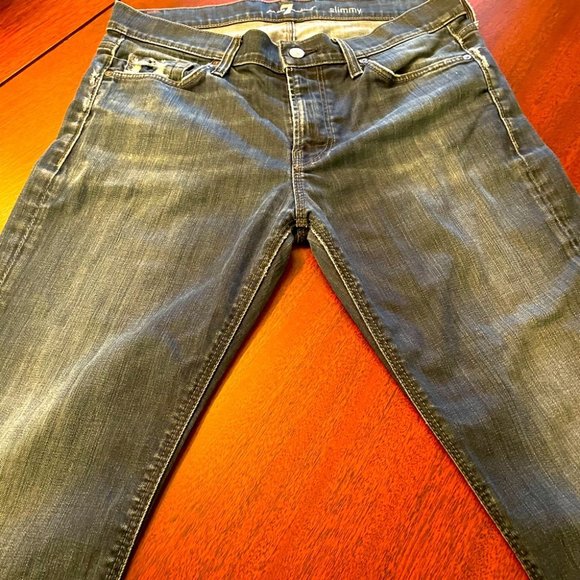 🥰🥰Host Pick🥰🥰7 for all Mankind Slimmy Jeans - Picture 2 of 5